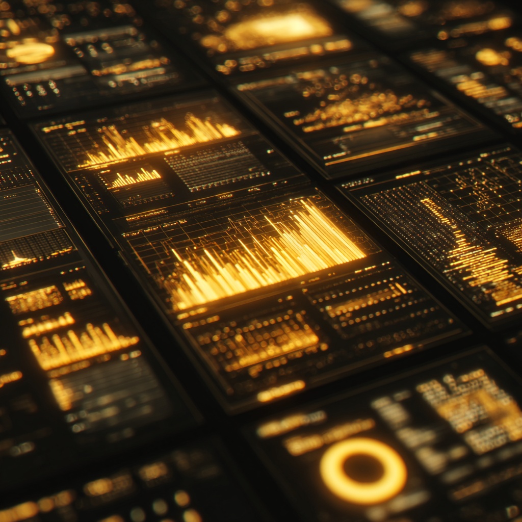 Capital markets data analysis and charts